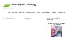 Desktop Screenshot of ancestornews.com